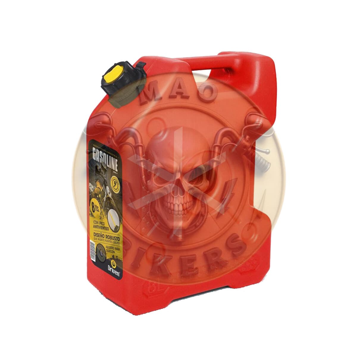 Bidon Driven 8l Extrachato Pro - Rojo
