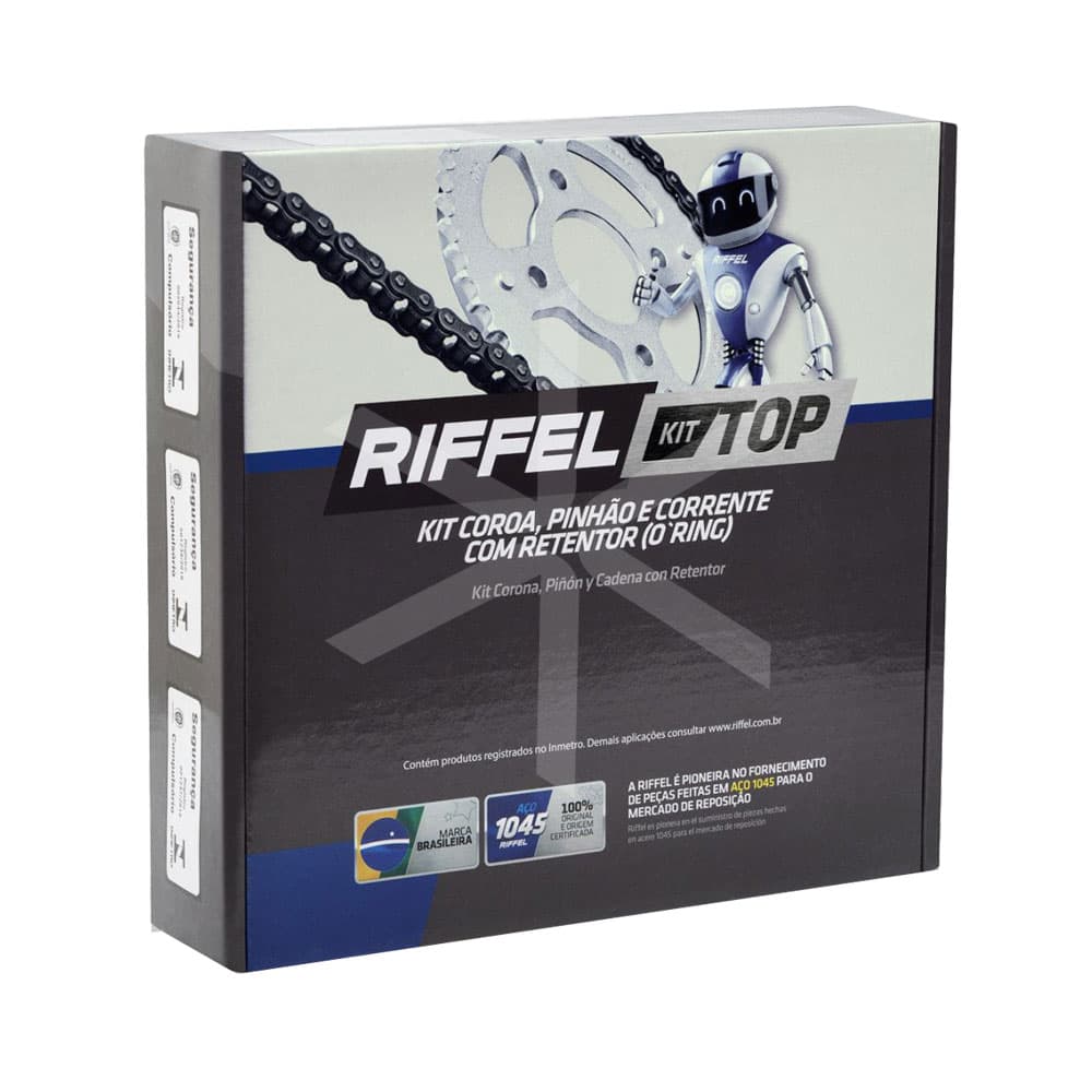 Kit De Transmisión Riffel Honda Xre 300 10-18 (13-39) 520hox104l O'ring