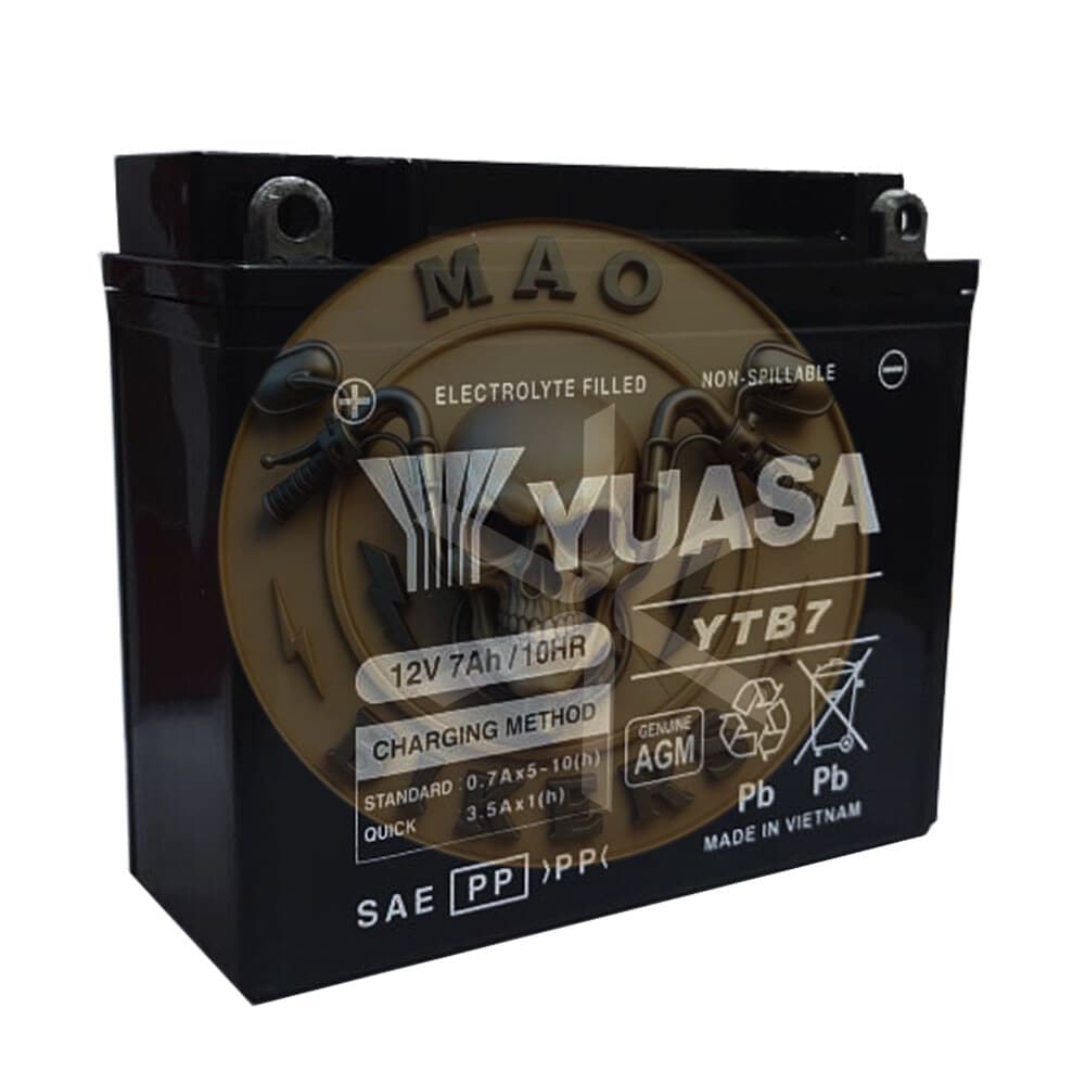 Bateria Yuasa Ytb7 (yb7b-b)