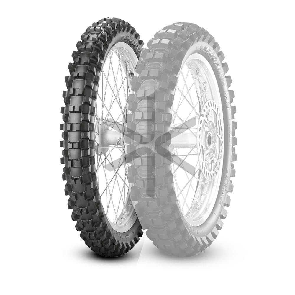 Cubierta Moto Pirelli 60 100-14 Nhs Scorpion MX Extra