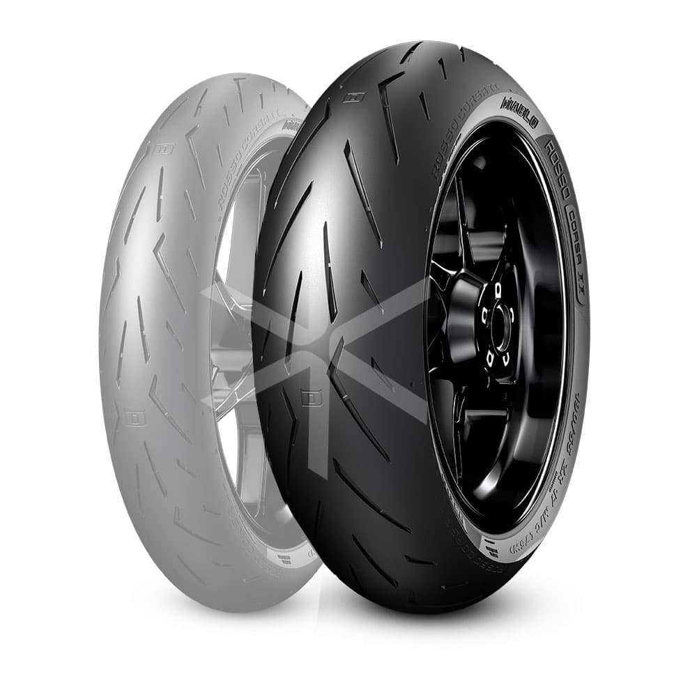 Cubierta Moto Pirelli 190 55zr17 M Ctl Diablo Rosso Corsa Ii