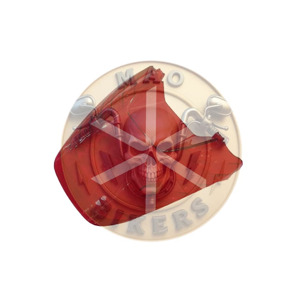 Acrilico Riffel De Farol Trasero -titan 150 - Rojo