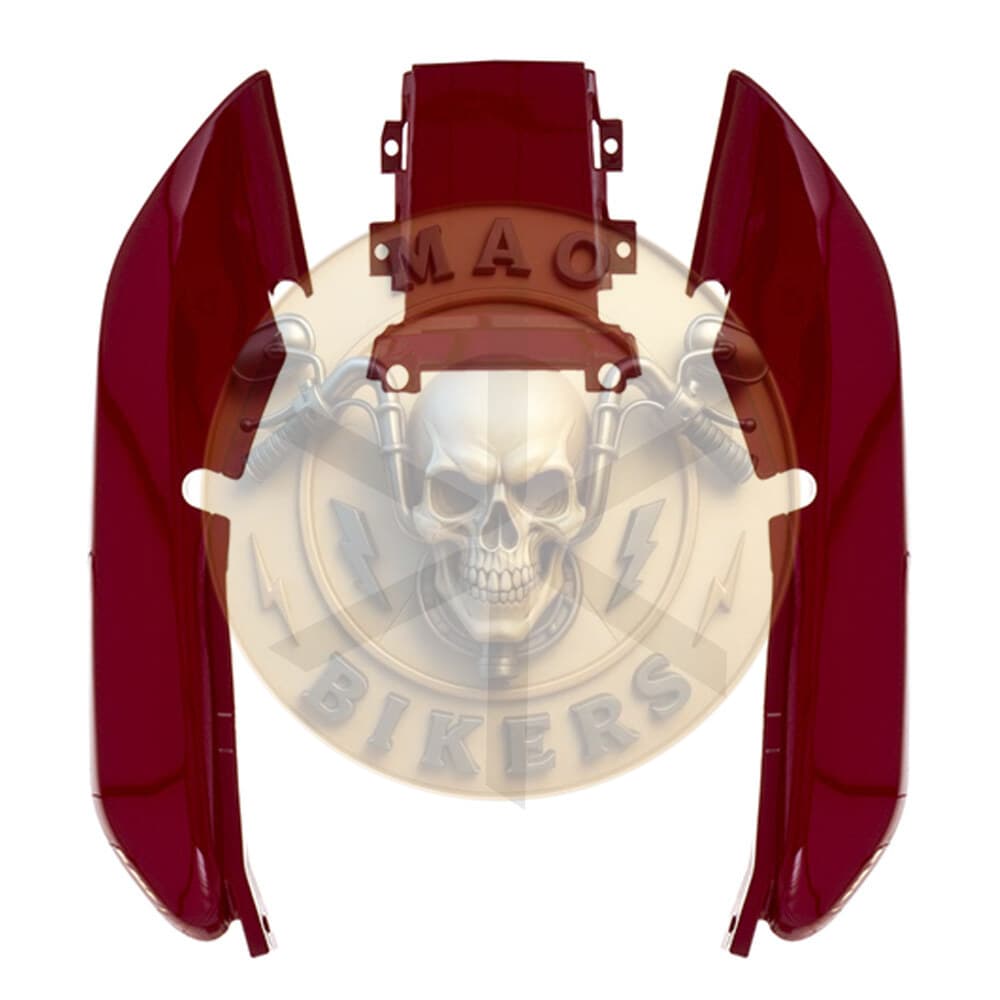 Colin Trasero Pro Tork S Calco (par) - Titan 98 99 - Rojo Guarau