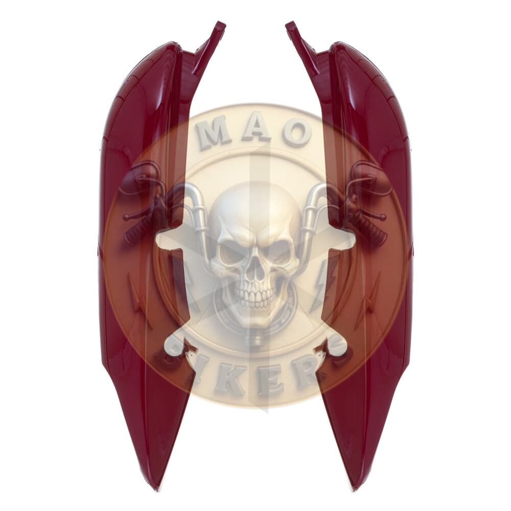 Colin Trasero Pro Tork S Calco (par) - Titan 00 04 - Fan 125 05 08 - Rojo Ipiranga