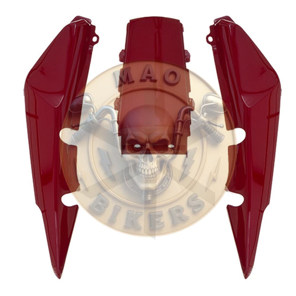 Colin Trasero Pro Tork S Calco (par) - Titan 150 - Rojo Guarau