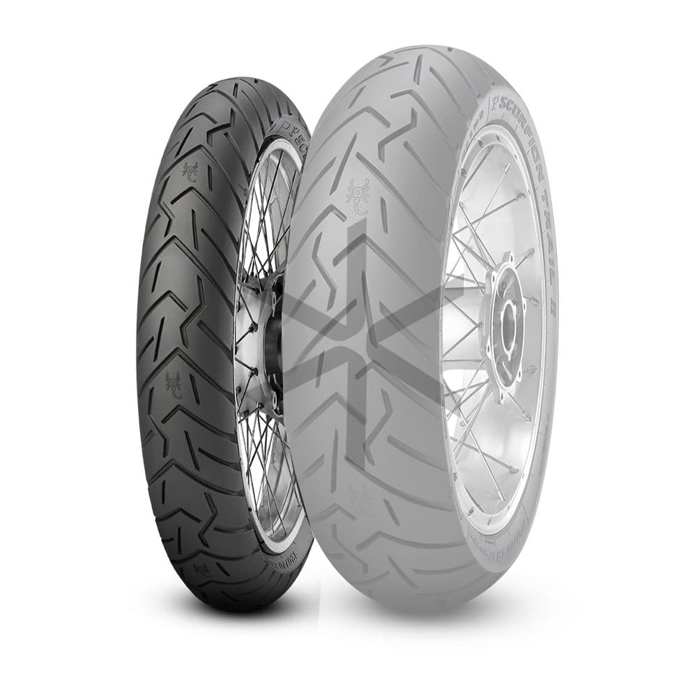 Cubierta Moto Pirelli 120 70r19 M Ctl Scorpion Trail Ii