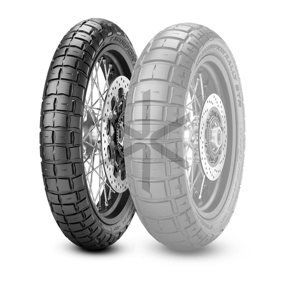 Cubierta Moto Pirelli 120 70r19 M Ctl M+s Scorpion Rally Str