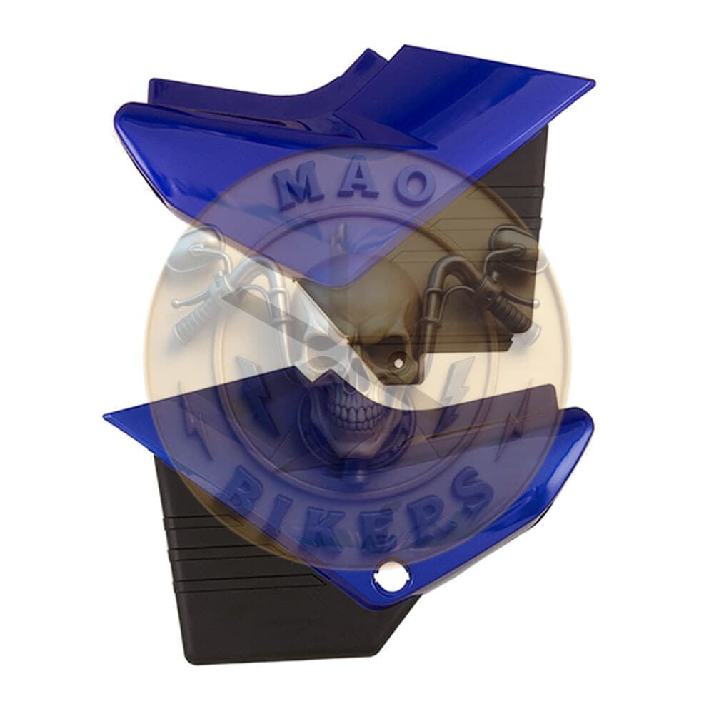 Cachas Traseras Pro Tork Ybr 125 (00 08) - Azul