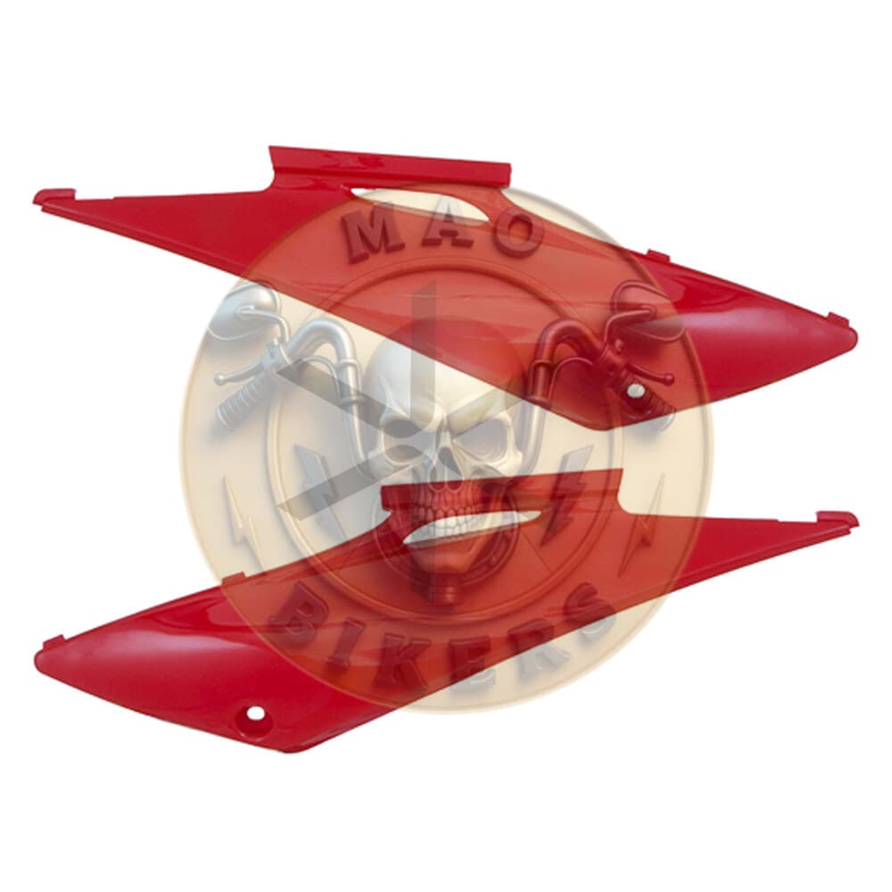 Cachas Traseras Pro Tork Bros 150 2009 10 - Rojo