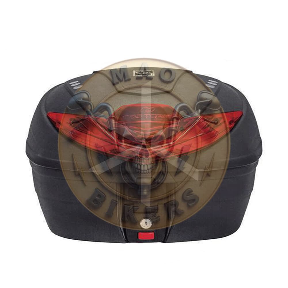 Baul Protork Smart Box 4 - 35 Litros Lente Rojo