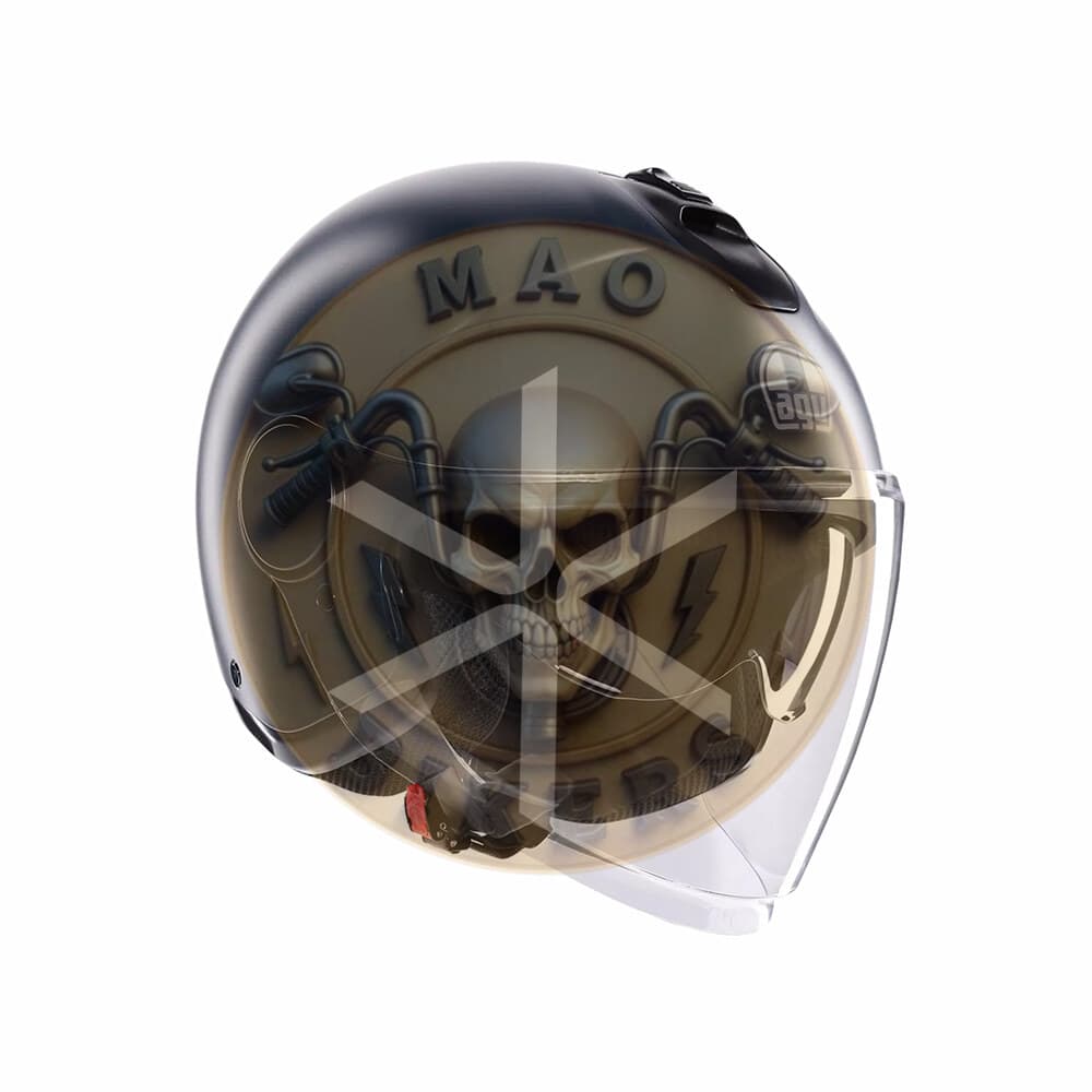 Casco AGV Eteres Mono Matt Ottanio