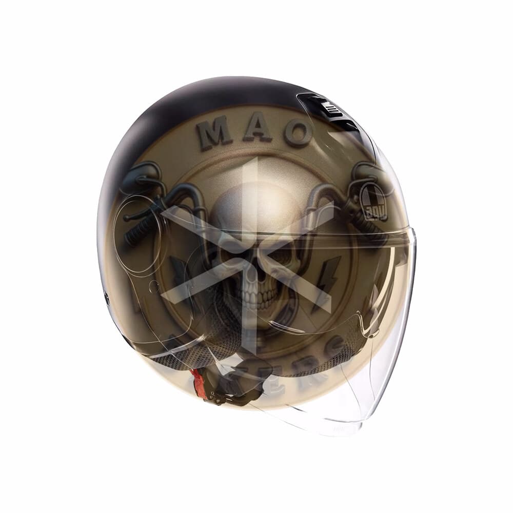 Casco AGV Eteres Mono Matt Asfalto Grey