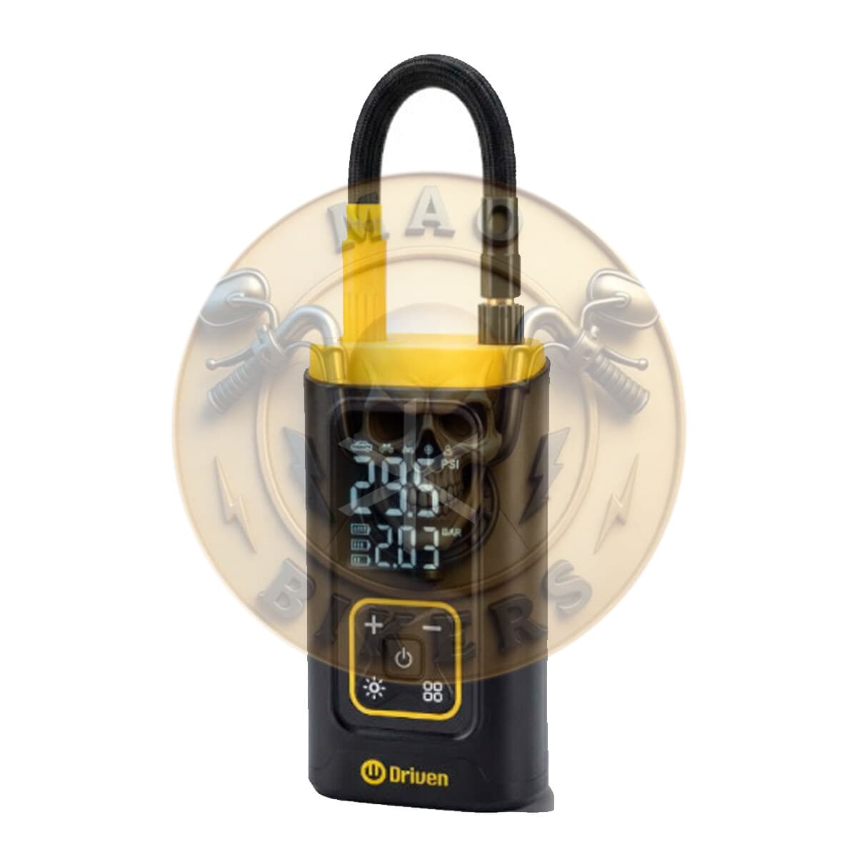 Compresor Driven Inflador Cargador Usb Powerbank Ac0105