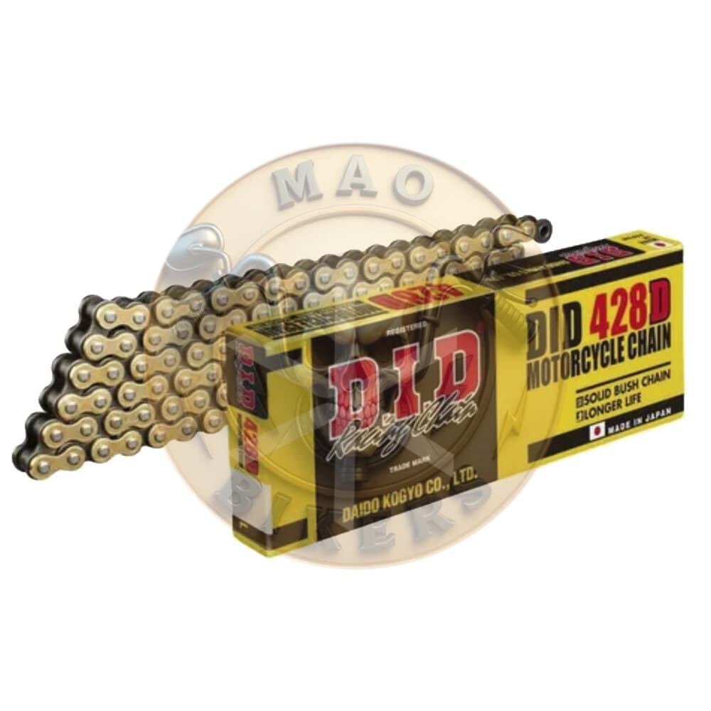 Cadena DID 428d G&b X 118 Dorada